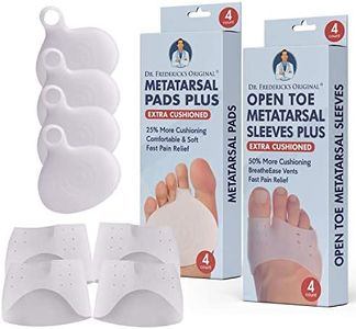 Dr. Frederick's Original Metatarsal Plus Bundle - 8 Pieces - Metatarsal Pads with 50% More Cushioning