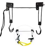 EXLECO Bike Lift Load Capacity 57 KG Bicycle Ceiling Universal Bicycle Lift with Hook and Rope Suitable for Bikes and Yacht