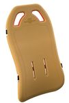 BackShield Back Support Ergonomically Designed for Home Office Chairs, Lumbar Support Cushion for Cars, Trucks or RVs Featuring an S-Curve for Posture... ( TAN )