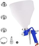 Drywall Wall Sprayer,Air Hopper Spray Gun 1.5 Gallon Paint Texture Tool with 3 Nozzle for Stucco Mud or Popcorn on Walls and Ceiling,Knockdown