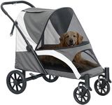 PawHut Dog Stroller, Easy Folding P