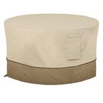 Classic Accessories 55-465-011501-00 Veranda Round Fire Pit/Table Cover, 42-Inch