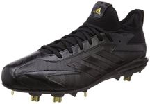 adidas Adizero Stabile T3 Pro Baseball Shoes Metal Cleats (Core Black, UK Footwear Size System, Adult, Men, Numeric, Medium, 10.5)