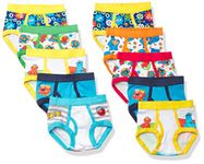 Sesame Street Boys' Underwear Multipacks, Sesame 10pk, 18 Months