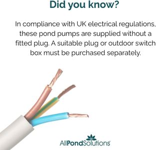 AllPondSolutions Pond Pump Filter with Fountain & 9W UV – 1000L