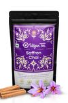 Udyan Tea Saffron Chai Tea - 250g (100 Cups) | Infused with Natural Indian Spices, Loose Leaf Tea | Enchanting Aroma, Boosts Mood, and Supports Digestion