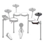 Alesis Drums Nitro Max Expansion Pack - Electric Drum Set Expansion for Nitro Max Kit with Mesh Tom Pad, 10" Cymbal with Choke and Connection Cables