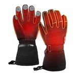 EJOY Electric Heated Gloves for Men Women, 7.4V 2500mAh Rechargeable Hand Warmer Gloves for Winter Snow Biking Riding Skiing Cycling Hunting