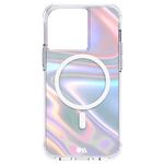 Case-Mate - SOAP Bubble - MAGSAFE Case for iPhone 13 Pro - Compatible with MAGSAFE Accessories & Charging - 10 ft Drop Protection - 6.1 Inch - Soap Bubble CM046638