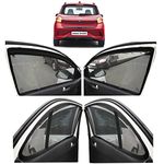 AUTOFACT Magnetic Window Sun Shades for Hyundai Grand I10 Nios Zipper Magnetic Sunshades