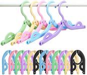 12pcs Travel Folding Hanger Household Multifunctional Portable Hanger