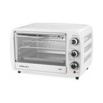 Bajaj 1603 16 Litres Oven Toaster Grill (16L OTG) With Baking & Grilling Accessories| 1200 W | Oven For Kitchen With Transparent Glass Door| 2 Year Warranty by Bajaj| White
