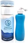 Happy Bottom Washer a Portable Bidet - Handheld Portable Bidet & Peri Bottle for Home or Travel. Eco Friendly, Sanitary, and Natural. by The Happy Brand Company (Ocean Wave Blue)