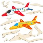 Fennoral 12 Pack Wooden Airplane Cr