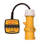 Martindale CP301 110V 16A Industrial Socket Tester,Yellow
