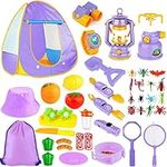 Kids Camping Tent Set Toys, MIBOTE 