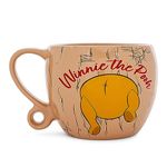 Disney Winnie the Pooh Stuck in Tree Ceramic Coffee Cup with Loop Handle | Mug for Tea, Espresso, Cocoa | Holds 16 Ounces