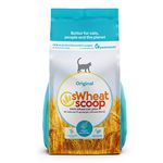 sWheat Scoop Wheat-Based Natural Cat Litter, Original Fast Clumping, 25 Pound Bag