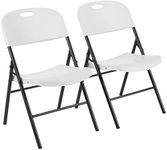 Amazon Basics Folding Plastic Chair