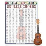 Mini Ukulele Chord Chart Laminated 
