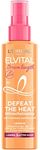 L'Oréal Paris Elvital Heat Protection Spray for Long, Smooth Hair, Leave-In Hair Treatment Against Frizz, Without Rinse, With Vitamins and Castor Oil, Dream Length Defeat The Heat, 1 x 150 ml