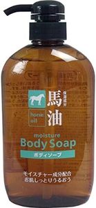 Kumano Oil Horse Oil Body Soap, 23.1 fl oz (600 ml)