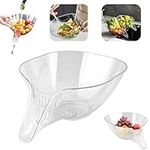 Drain Basket Funnel for Kitchen Sink Multifunctional Drainage Basket with Large Capacity, Vegetable Washing Basket with Drain Filter, Household Kitchen Utensils Food Drainer for Vegetables, Pasta