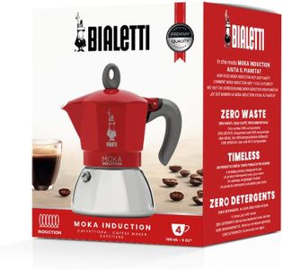 Bialetti Moka Induction Stovetop Coffee Maker – Compatible with All Hobs