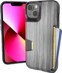 Smartish® iPhone 13 Wallet Case - Wallet Slayer Vol. 1 [Slim + Protective] Credit Card Holder - Drop Tested Hidden Card Slot Cover Compatible with Apple iPhone 13 - Graspin' Aspen