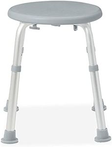 Medline Round Shower Stools, Grey