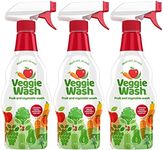 Veggie Wash Fruit & Vegetable Wash, Produce Wash and Cleaner, 16-Fluid Ounce, Pack of 3