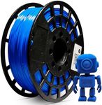 IIID MAX PLA Plus Filament (Blue), 1.75mm 3D Printer PLA+ Filament, 1Kg/2.2lb Spool of 3D Printing Filament PLA with Dimensional Accuracy +/- 0.03mm, Fits Most FDM Printers, Made in USA