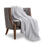 Vellux Blanket, Cotton, White, King