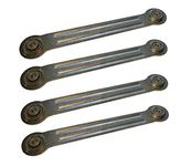 Patio Glider Replacement Bearing Bracket Rocker Arm Hardware Repair Kit for Outdoor and Indoor Furniture Adirondack Chair - 9" Length - 4 Pack