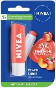 Nivea Fruity Shine Peach Lip Balm, 4.8g