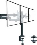 suptek Triple Monitor Stand, Monitor Mount for 3 Monitors 13-27 inch / 2 Monitors 13-35 inch Adjustable Monitor Arm Desk Mount Max.10kg Triple monitor mount, Triple Monitor Arm MD6463