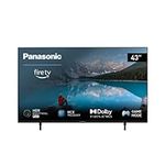 Panasonic TX-43MX800B, 43 Inch 4K Ultra HD LED Smart 2023 TV, High Dynamic Range (HDR), Dolby Atmos & Dolby Vision, Fire TV, Prime Video, Alexa, Netflix, Black