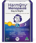 Martin & Pleasance - Harmony Menopause Day and Night, 90 Tablets - Hot Flashes & Night Sweats Supplement - Menopause Relief for Women - Mood Support & Inflammation Supplements - Menstrual Pain Relief