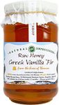 Thomas' RAW GREEK VANILLA FIR HONEY 490g, Very Rare Mountain Honey, Thick Unheated Unpasteurised Unprocessed with Lowest Natural Sugar, Single Origin, The Raw Honey Shop 5kg