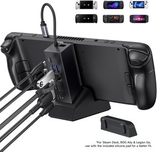 JSAUX 6-in-1 Docking Station – USB-C Hub with HDMI, USB, Ethernet