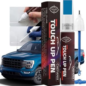 Atlas Blue Metallic(B3/M7440) Touch Up Paint Pen Compatible with Ford - Exact Color Match, 2-in-1 Brush & Pen,Car Paint Scratch Repair Kit for F150/Explorer/Escape/Ranger/Edge/Mustang/Transit