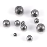 Alownder Bulk of Ball Sinker Drilled In-line Weight in 19g for Running Sinker Rig Making, Low Line Damage Good Casting Sea Fishing Tackle for Float Beach Fishing, Flathead, Cod, Bream, Flounder