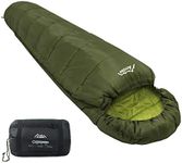 Andes Nevado 300 2-3 Season Camping Mummy Sleeping Bag Olive