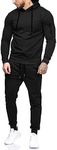 COOFANDY Men's Tracksuit 2 Piece Hooded Athletic Sweatsuits Casual Running Jogging Sport Suit Sets