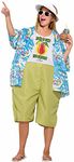Forum Men's Tropical Tourist Costume, Multi/Color, One Size