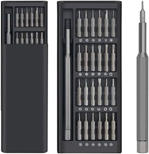 24 in 1 Mini Screwdriver Set with Case, Small Screwdriver Set of Flathead and Phillips, Screwdrivers Magnetic Micro Screwdriver Kit, Screwdriver Set for Electronics、Jewelers、PC、Glasses、Watch、Phone