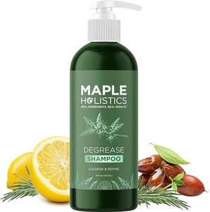 Clarifying Shampoo for Oily Hair and Scalp - Deep Cleansing Shampoo Build Up Remover with Rosemary Oil - Degrease Shampoo for Greasy Hair & Scalp - Vegan Color Safe Sulfate & Paraben Free (16 Fl Oz)