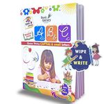 Book Gallery Reusable English Cursive Handwriting Practice Book for Beginner | ABCD Writing | Fun Activities | Magic Practice Copybook for Words and Sentences | Write and Wipe Thousands of Times