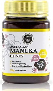 Honey Australia Premium Manuka Honey - Raw Pure MGO 830+ NPA 20+ Wonderful Rich Tasting Medicinal Grade Certified Manuka Honey For Everyday Health & Wellbeing (500g)