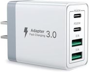 USB C Charger Block, 40W 4-Port Fas